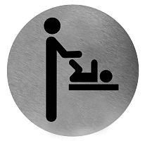 Информационная табличка Mediclincs PS0005CS Пеленальная комната