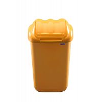 Бак для мусора Plafor FALA 655-02 желтый 50л