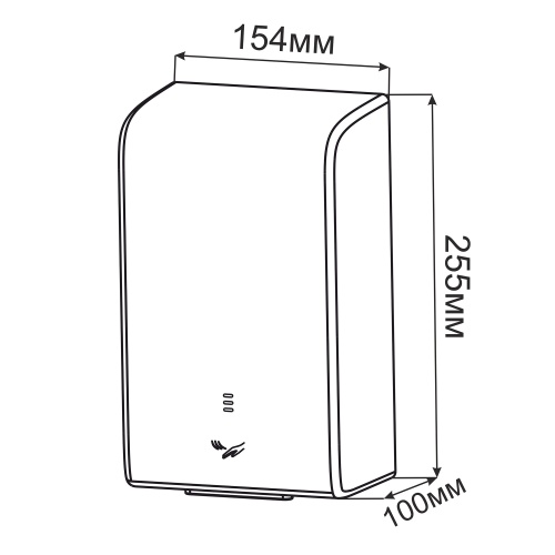 Сушилка для рук Ksitex M-800W Turbo фото 4