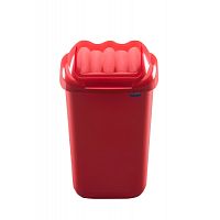 Бак для мусора Plafor FALA 605-02 красный 15л