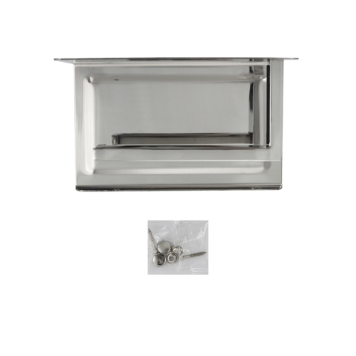 Держатель туалетной бумаги с полочкой для телефона Алсера 79919 фото 3