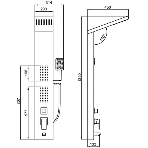 Душевой комплект Frap F-24005-5 фото 5