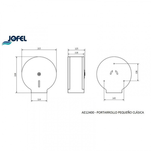 Диспенсер туалетной бумаги Jofel AE12400 фото 3