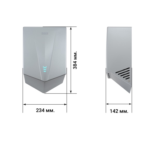 Сушилка для рук BXG-JET-5700 высокоскоростная фото 8