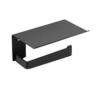 Держатель туалетной бумаги Mediclinics AI2003B с полочкой