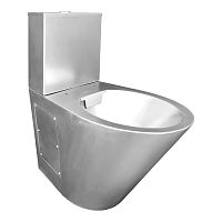 Унитаз напольный с баком антивандальный Лайт S Алсера СТ 138 выход в пол