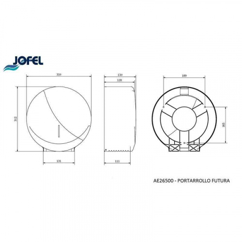 Диспенсер туалетной бумаги Jofel AE26500 фото 3